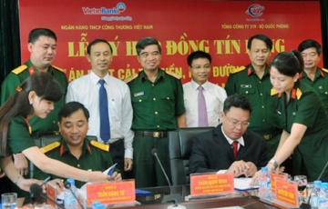 Signing the credit contract for National Highway 1 project in Phan Thiet - Dong Nai