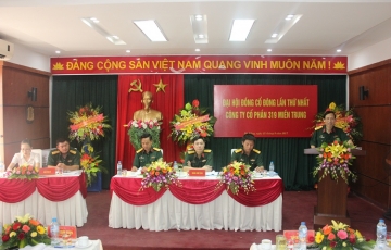 Joint Stock Company 319 Mien Trung: The first General Meeting of Shareholders