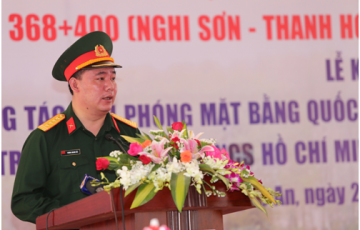 Commencement ceremony of the project to expand Highway 1A from Km 368 + 400 (Nghi Son, Thanh Hoa province) to Km 402 + 330 (Cau Grot, Nghe An province) Commencement ceremony of the project to expand Highway 1A from Km 368 + 400 (Nghi Son, Thanh Hoa province) to Km 402 + 330 (Cau Grot, Nghe An province)
