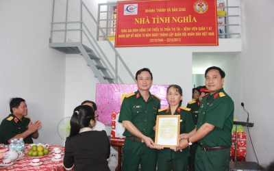 Central 319 JSC: Inauguration and handover of gratitude house Central 319 JSC: Inauguration and handover of gratitude house