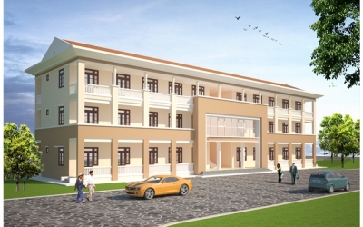 Company 319 Central / TCT 319: Ground breaking ceremony for some construction items at Da Nang Military Command Company 319 Central / TCT 319: Ground breaking ceremony for some construction items at Da Nang Military Command